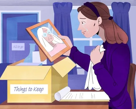 Organize while you work and don’t rush: key actions to emptying a relative’s house when they die